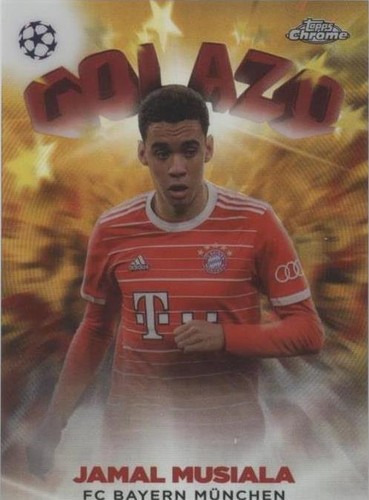 2022-23 Topps Chrome UEFA Club Competitions Jamal Musiala #G-8