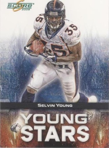 2008 Score Selvin Young #YS-12