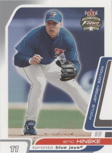 2003 Fleer Focus Jersey Edition - Eric Hinske #105