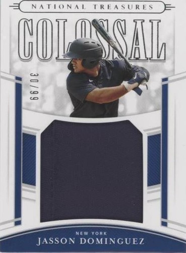 2020 Panini National Treasures - Jasson Dominguez #CM-JD