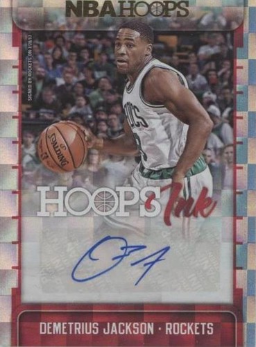 2017-18 Panini NBA Hoops - Demetrius Jackson #HI-DJK