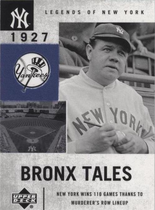 2001 Upper Deck Legends of New York - Babe Ruth #128