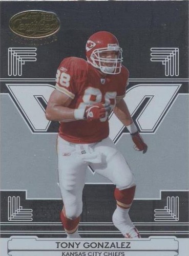 2006 Leaf Certified Materials Tony Gonzalez #71