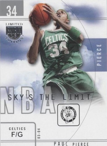 2003-04 Skybox Limited Edition - Paul Pierce #14 SL