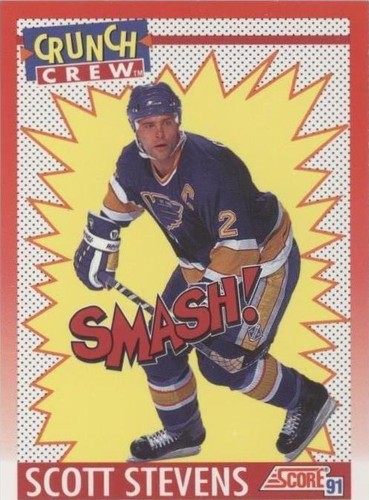 1991-92 Score Canadian - Scott Stevens #307