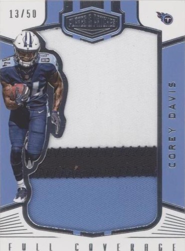 2017 Panini Plates & Patches Corey Davis #FC-9