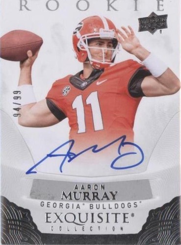 2013 Exquisite Collection Aaron Murray #ER-MU