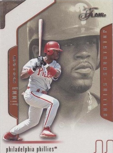 2002 Flair - Jimmy Rollins #13