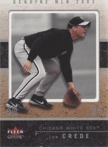2003 Fleer Genuine - Joe Crede #90