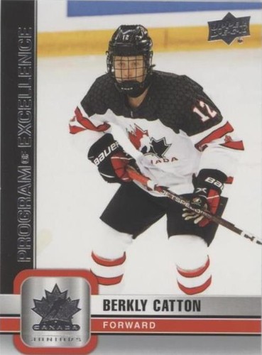 2023 Upper Deck Team Canada Juniors - Berkly Catton #118