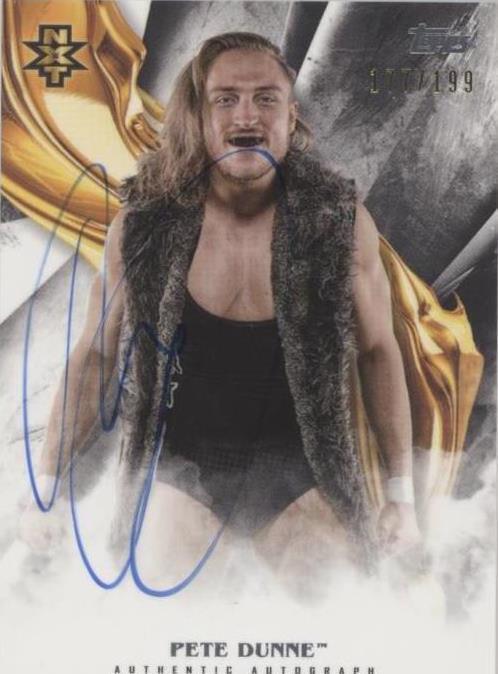 2019 Topps WWE Undisputed - Pete Dunne #A-PD