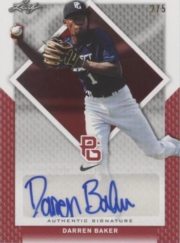 2016 Leaf Perfect Game National Showcase - Darren Baker #BA-015