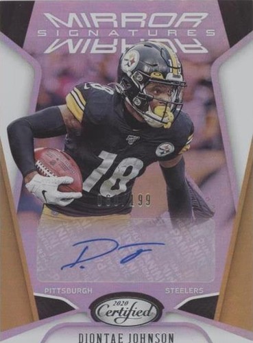 2020 Panini Certified Diontae Johnson #MS-DJ