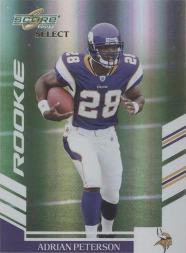 2007 Score Select Adrian Peterson #341