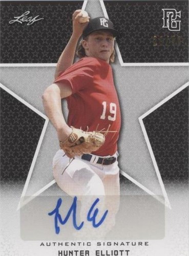2020 Leaf Perfect Game National Showcase - Hunter Elliott #BA-HE1