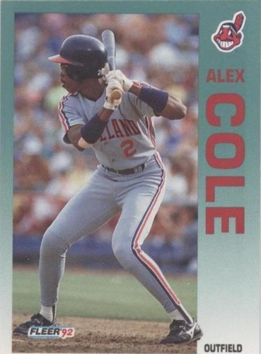 1992 Fleer - Alex Cole #108