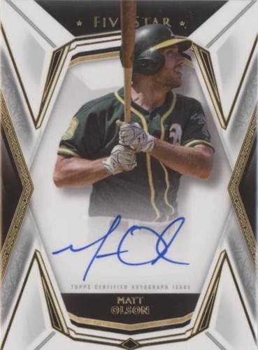 2019 Topps Five Star - Matt Olson #FSA-MO