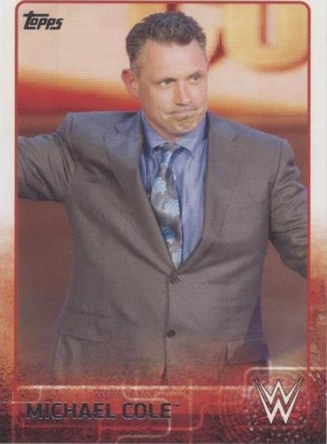 2015 Topps WWE - Michael Cole #51
