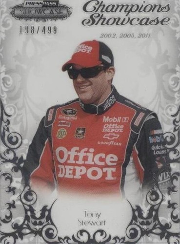 2012 Press Pass Showcase - Tony Stewart #CH 3