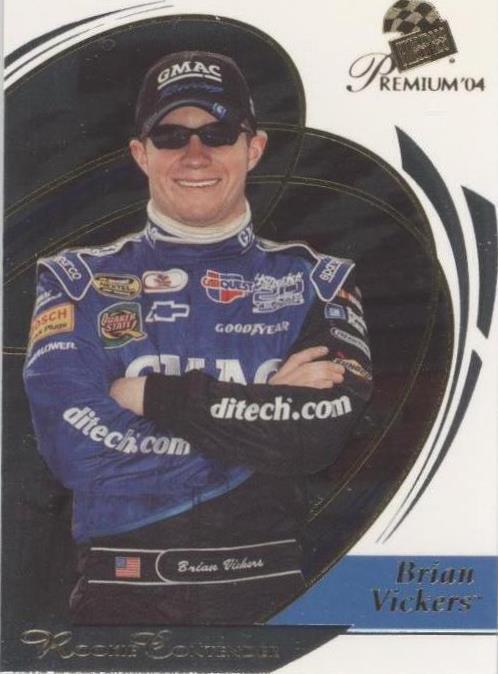 2004 Press Pass Premium - Brian Vickers #35