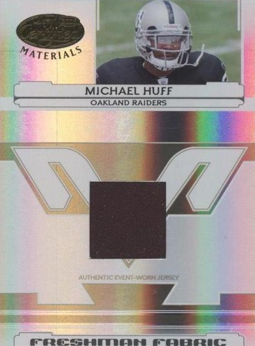 2006 Leaf Certified Materials Michael Huff #204