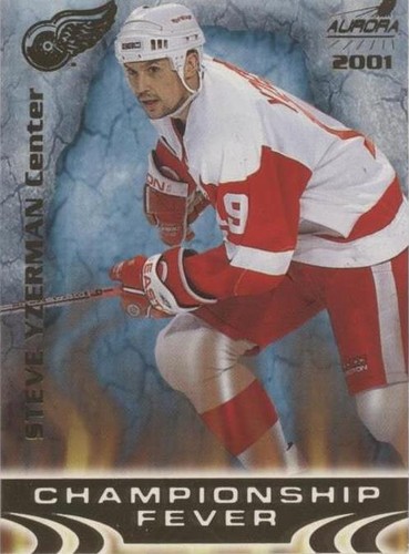 2000-01 Pacific Aurora - Steve Yzerman #12