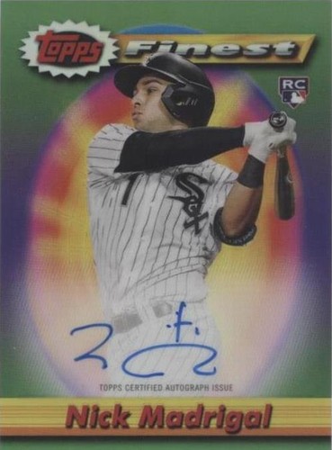 2021 Topps Finest Flashbacks - Nick Madrigal #94O-NM