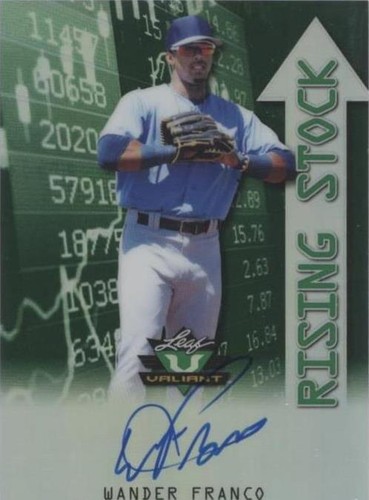 2019 Leaf Valiant - Wander Franco #RS-WF1