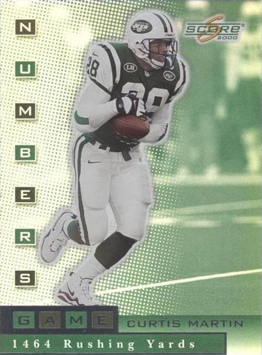 2000 Score Curtis Martin #NG14