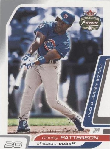 2003 Fleer Focus Jersey Edition - Corey Patterson #46
