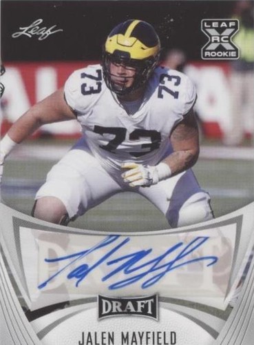 2021 Leaf Draft Jalen Mayfield #BA-JM1