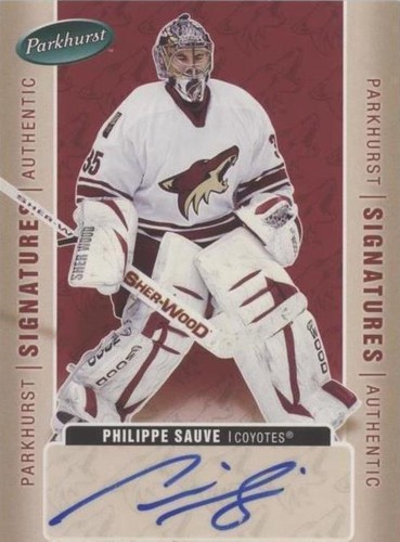 2005-06 Parkhurst - Philippe Sauve #PS
