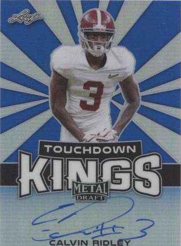 2018 Leaf Metal Draft Calvin Ridley #TK-CR1
