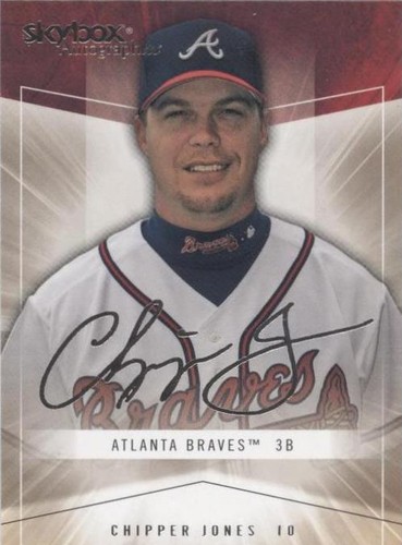2005 Skybox Autographics - Chipper Jones #5