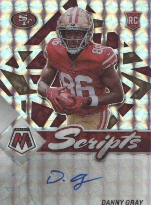 2022 Panini Mosaic Danny Gray #RS-DG