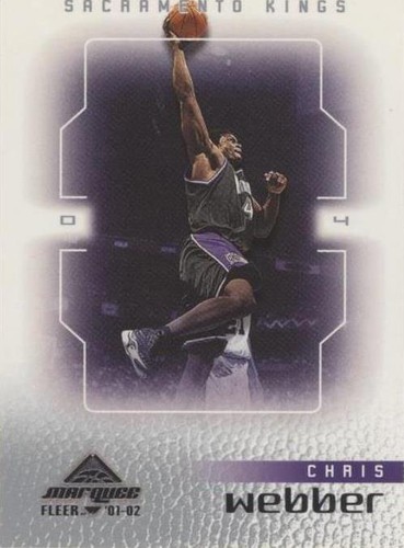 2001-02 Fleer Marquee - Chris Webber #96