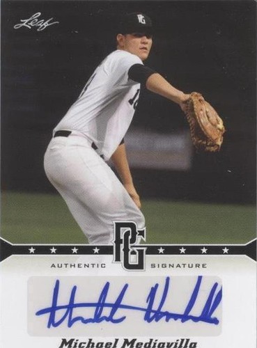 2013 Leaf Perfect Game Showcase - Michael Mediavilla #A-MM5