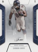 2003 Flair Shannon Sharpe #84