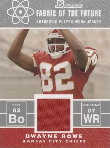 2007 Bowman Dwayne Bowe #FF-DB