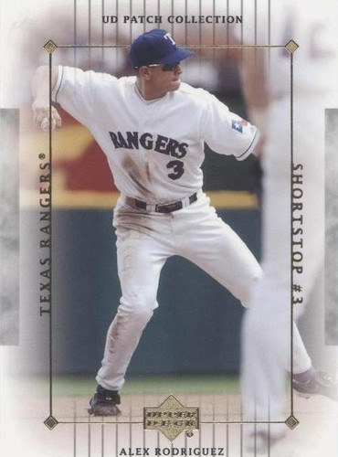 2003 Upper Deck Patch Collection - Alex Rodriguez #112