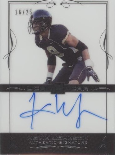 2015 Leaf Clear Kevin Johnson #BA-KJ1