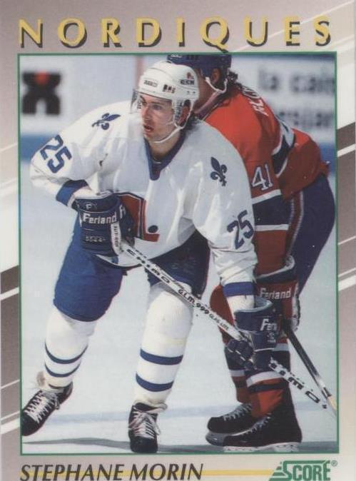 1991-92 Score Young Superstars - Stephane Morin #39