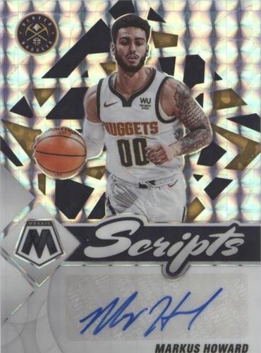 2021-22 Panini Mosaic - Markus Howard #SC-MKH