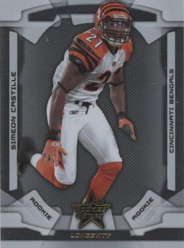 2008 Leaf Rookies & Stars Longevity Simeon Castille #178