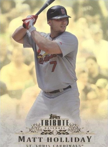 2013 Topps Tribute - Matt Holliday #32