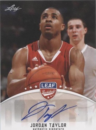 2012 Leaf - Jordan Taylor #BA-JT1