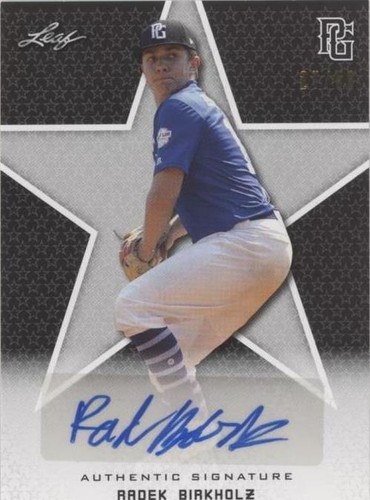 2020 Leaf Perfect Game National Showcase - Radek Birkholz #BA-RB1