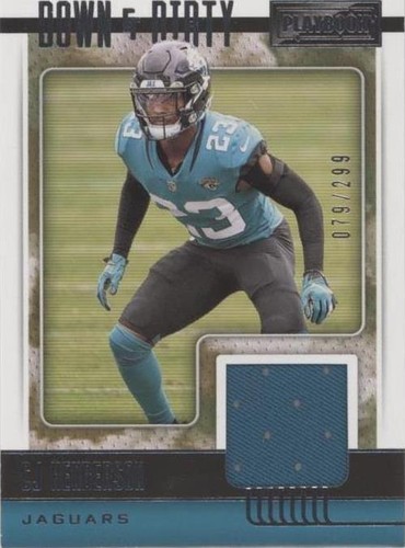 2021 Panini Playbook CJ Henderson #DND-CJH