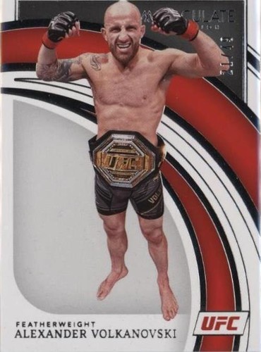 2022 Panini Immaculate Collection UFC - Alexander Volkanovski #26