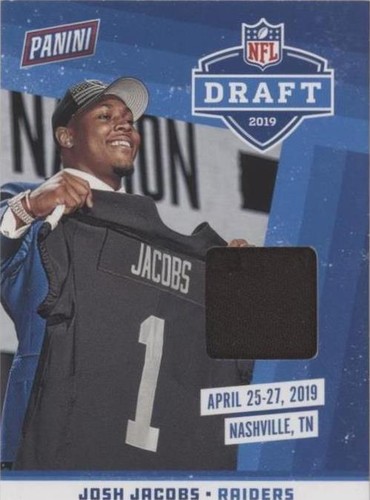 2019 Panini National Convention Josh Jacobs #JJ